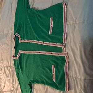 Ladies button up sweater